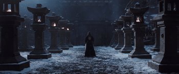 Movie still from “47 Ronin” (2013), directed by Carl Rinsch – Wide shot, High angle