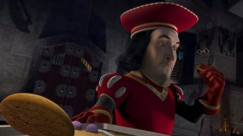 Movie still from “Shrek” (2001), directed by Vicky Jenson – Close Up shot, Over the shoulder angle