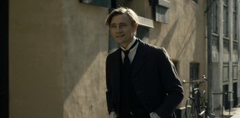 Movie still from “A Fortunate Man” (2018), directed by Bille August – Medium shot, Over the shoulder angle