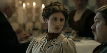 Movie still from “A Fortunate Man” (2018), directed by Bille August – Close Up shot, Over the shoulder angle