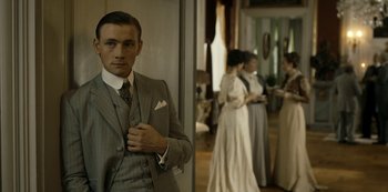 Movie still from “A Fortunate Man” (2018), directed by Bille August – Medium shot, Low angle