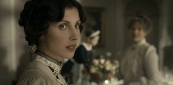 Movie still from “A Fortunate Man” (2018), directed by Bille August – Close Up shot, Over the shoulder angle