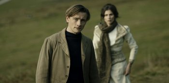 Movie still from “A Fortunate Man” (2018), directed by Bille August – Medium shot, Low angle