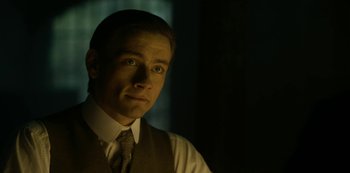 Movie still from “A Fortunate Man” (2018), directed by Bille August – Close Up shot, Low angle