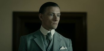 Movie still from “A Fortunate Man” (2018), directed by Bille August – Close Up shot, Low angle