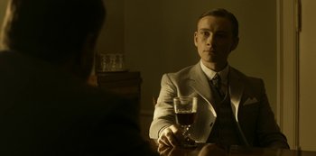 Movie still from “A Fortunate Man” (2018), directed by Bille August – Medium shot, Over the shoulder angle