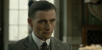 Movie still from “A Fortunate Man” (2018), directed by Bille August – Close Up shot, Low angle