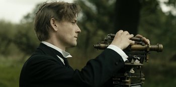 Movie still from “A Fortunate Man” (2018), directed by Bille August – Close Up shot, Low angle