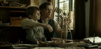 Movie still from “A Fortunate Man” (2018), directed by Bille August – Medium shot, Low angle