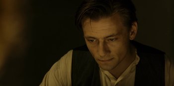 Movie still from “A Fortunate Man” (2018), directed by Bille August – Close Up shot, High angle