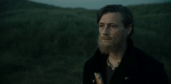 Movie still from “A Fortunate Man” (2018), directed by Bille August – Close Up shot, Low angle