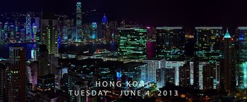 Movie still from “Snowden” (2016), directed by Oliver Stone – Extreme Wide shot, High angle