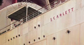 Movie still from “Steamboy” (2004), directed by Shinji Takagi – Extreme Wide shot, Low angle