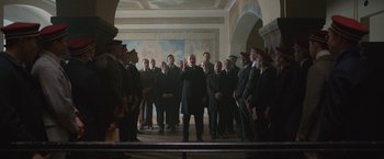 Movie still from “All Quiet on the Western Front” (2022), directed by Edward Berger – Wide shot, Low angle