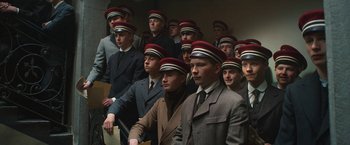 Movie still from “All Quiet on the Western Front” (2022), directed by Edward Berger – Medium shot, High angle