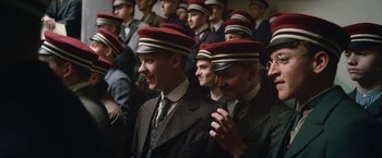 Movie still from “All Quiet on the Western Front” (2022), directed by Edward Berger – Medium shot, Low angle