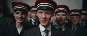 Movie still from “All Quiet on the Western Front” (2022), directed by Edward Berger – Close Up shot, Low angle