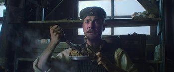 Movie still from “All Quiet on the Western Front” (2022), directed by Edward Berger – Close Up shot, Low angle