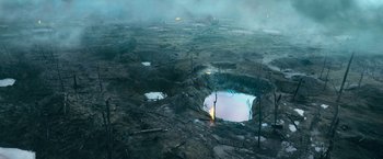 Movie still from “All Quiet on the Western Front” (2022), directed by Edward Berger – Extreme Wide shot, High angle