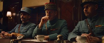 Movie still from “All Quiet on the Western Front” (2022), directed by Edward Berger – Medium shot, Low angle