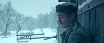 Movie still from “All Quiet on the Western Front” (2022), directed by Edward Berger – Close Up shot, Low angle