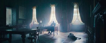 Movie still from “All Quiet on the Western Front” (2022), directed by Edward Berger – Wide shot, Low angle