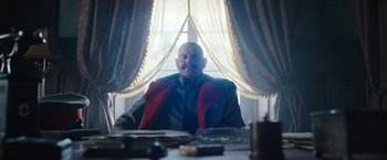 Movie still from “All Quiet on the Western Front” (2022), directed by Edward Berger – Medium shot, Low angle