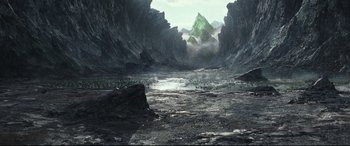 Movie still from “The Great Wall” (2016), directed by Yimou Zhang – An image of an image of an image of an image of an image of an image of an image of an image of an image of an image; Extreme Wide shot, High angle