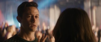 Movie still from “The Night Before” (2015), directed by Jonathan Levine – A person talking to another person; Close Up shot, Over the shoulder angle