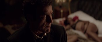 Movie still from “Anon” (2018), directed by Andrew Niccol – Close Up shot, Over the shoulder angle