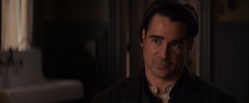 Movie still from “Winter's Tale” (2014), directed by Akiva Goldsman – A person with long hair; Close Up shot, Over the shoulder angle