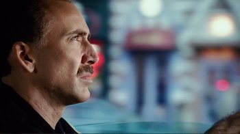 Movie still from “World Trade Center” (2006), directed by Oliver Stone – A person with a mustache; Close Up shot, Over the shoulder angle