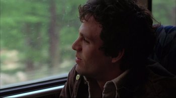 Movie still from “You Can Count on Me” (2000), directed by Kenneth Lonergan – A person looking out a window; Close Up shot, Low angle