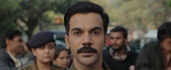 A person with a mustache