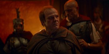 Movie still from “Barbarians” (2020), created by Arne Nolting – Close Up shot, Over the shoulder angle