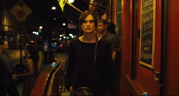 Movie still from “Begin Again” (2013), directed by John Carney – Medium shot, High angle