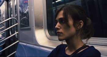 Movie still from “Begin Again” (2013), directed by John Carney – Close Up shot, Over the shoulder angle