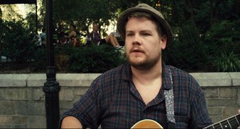 Movie still from “Begin Again” (2013), directed by John Carney – Close Up shot, Over the shoulder angle