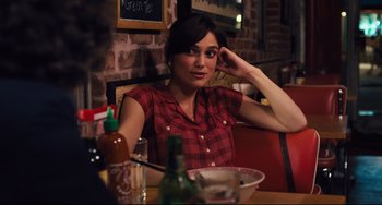 Movie still from “Begin Again” (2013), directed by John Carney – Close Up shot, Over the shoulder angle