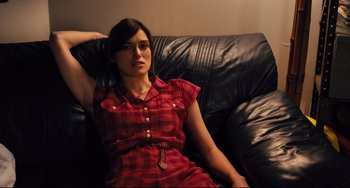 Movie still from “Begin Again” (2013), directed by John Carney – Medium shot, High angle