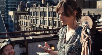 Movie still from “Begin Again” (2013), directed by John Carney – Close Up shot, Overhead angle