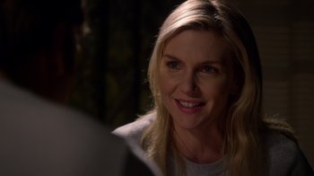 Movie still from “Better Call Saul” (2015), created by Vince Gilligan – A person sitting at a table with a computer; Close Up shot, Over the shoulder angle