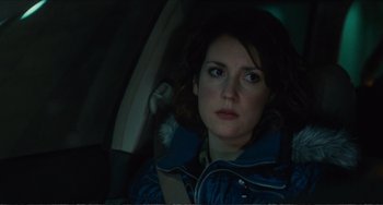 Movie still from “Win Win” (2011), directed by Tom McCarthy – A person sitting in a car; Close Up shot, Over the shoulder angle