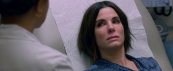 Movie still from “Bird Box” (2018), directed by Susanne Bier – Close Up shot, Over the shoulder angle