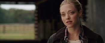 Movie still from “Dear John” (2010), directed by Lasse Hallström – A person wearing a jacket; Close Up shot, Over the shoulder angle