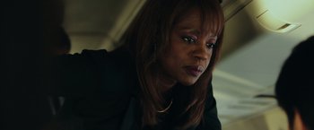 Movie still from “Blackhat” (2015), directed by Michael Mann – A person with long hair; Close Up shot, High angle