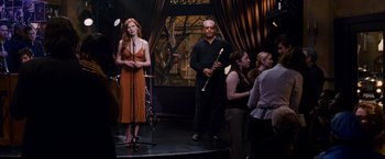 Movie still from “Spider-Man 3” (2007), directed by Sam Raimi – Wide shot, Over the shoulder angle