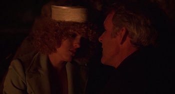 Movie still from “The Jerk” (1979), directed by Carl Reiner – A man and a woman talking to each other; Close Up shot, Over the shoulder angle