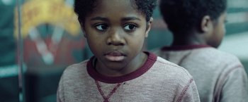 A young boy's face