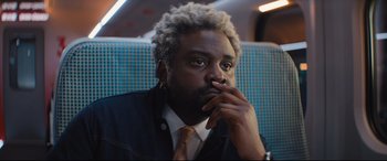 Movie still from “Bullet Train” (2022), directed by David Leitch – Close Up shot, High angle